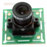 30萬像素60幀高速攝像頭，采用COMS頂級方案OV7725感光片