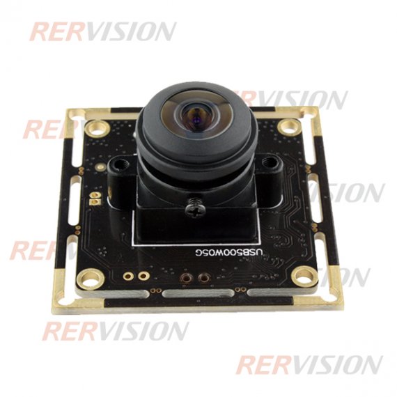 500萬(wàn)高清360度全景USB攝像頭模組模塊支持雙鏡頭超大廣角魚(yú)眼180